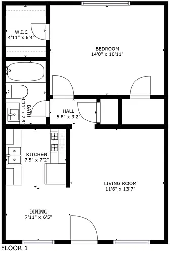 Floor plan A1-APOL