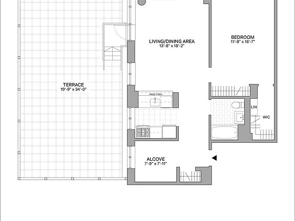 2nd image of 200 W 26th St APT 14B