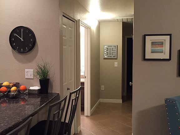 Entry looking down hall