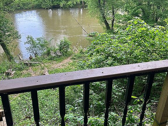 View from stairs deck 