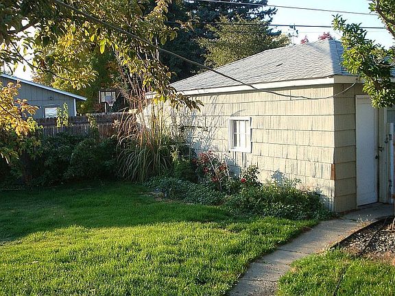 From Kitchen Door looking at Garage