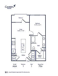 Floor plan A6A