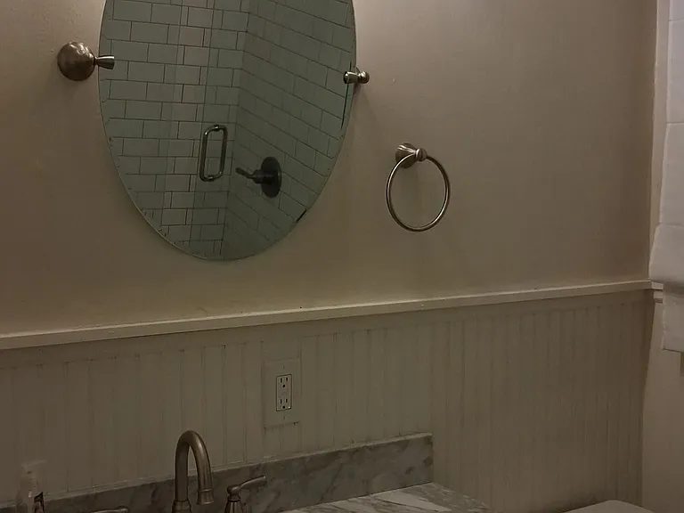 Newly remodeled bathroom.