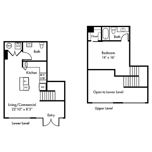 Floor plan U1M
