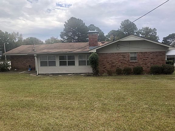 Rear of home