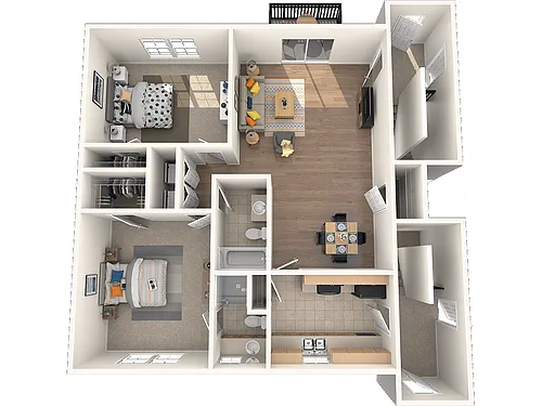 Floor plan B1