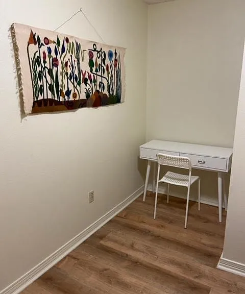 Office space outside of bedroom #1.