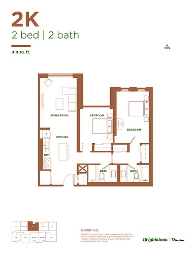 Floor plan 2K
