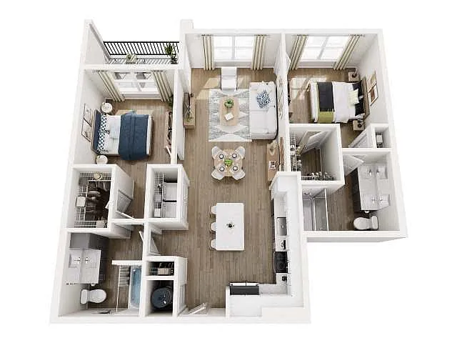 Floor plan B3