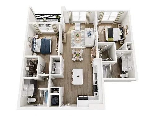 Floor plan B3