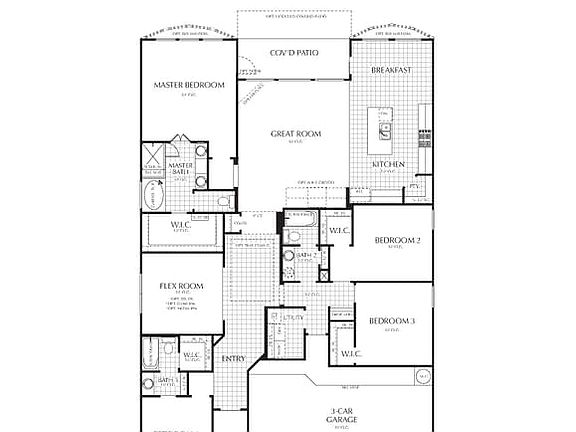 Floorplan with options