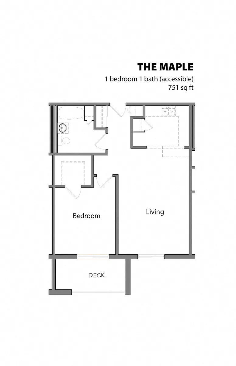 Floor plan The Maple - ACC