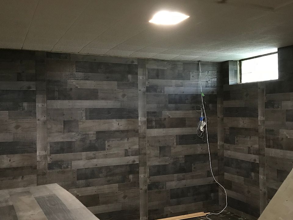 New walls and flor in baseme