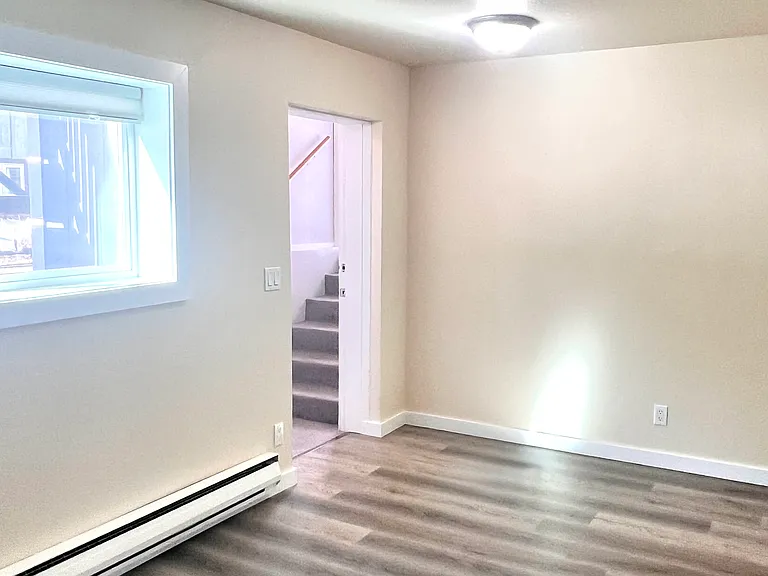 Front door of unit