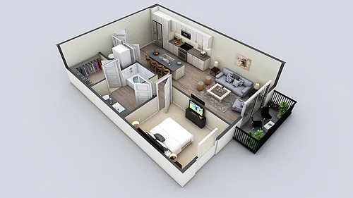 Floor plan A1
