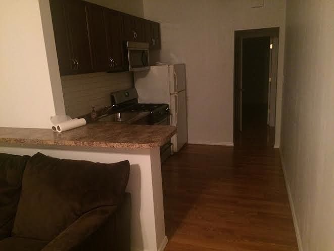 Kitchen with new appliances oven/microwave