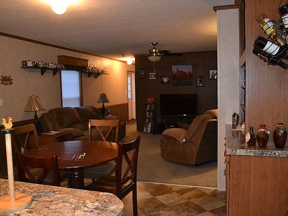 Dining and living room