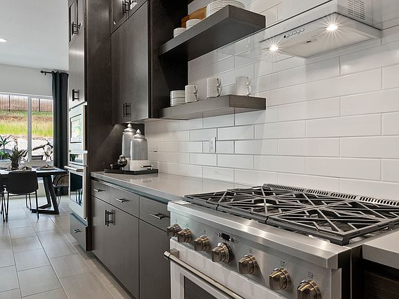 Kitchen to dining area