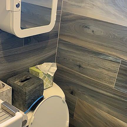 Bathroom ground level