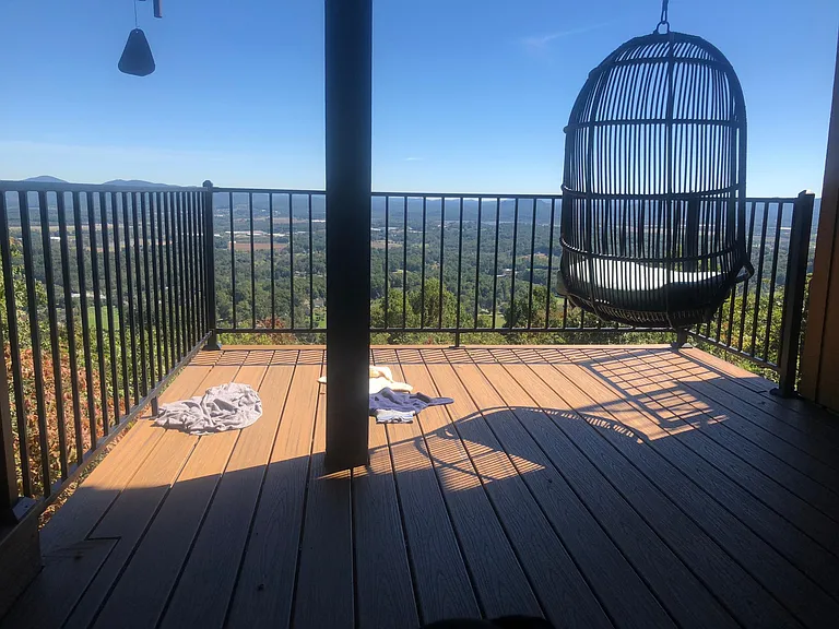 Deck With swing