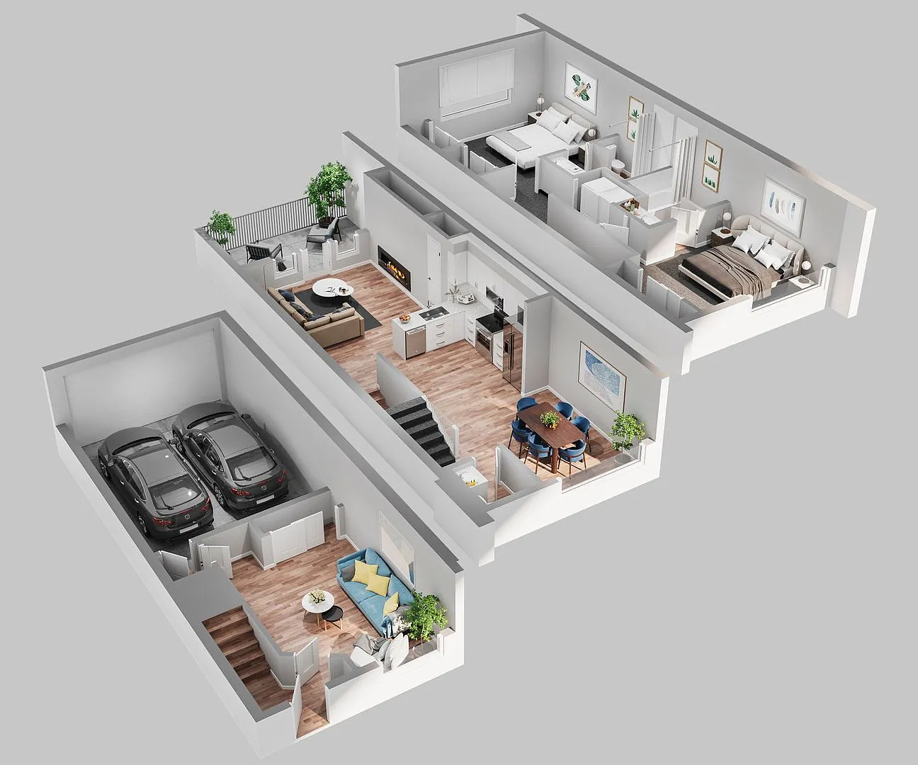 Spacious 3 Bedroom, 3 Bath Townhome with 1-Car Garage! — Photo 1
