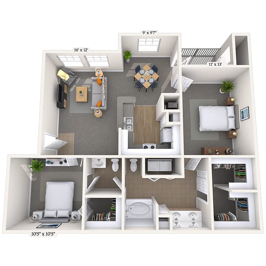 Floor plan D