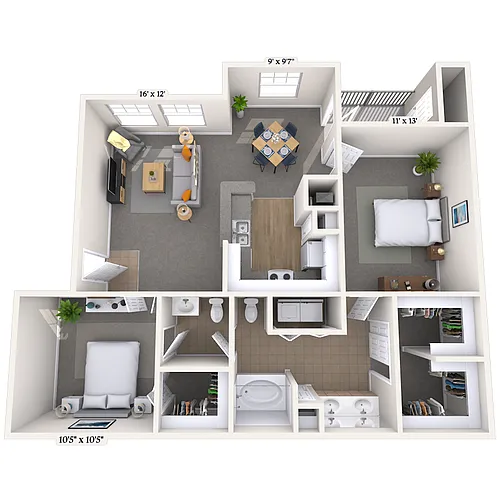 Floor plan D