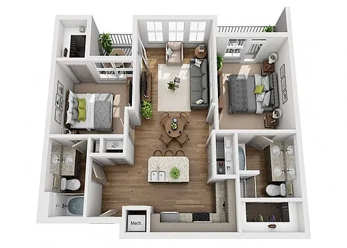 Floor plan The Buffalo
