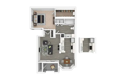 Floor plan Lovett - Renovated