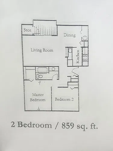 Floor plan GG2 2X1