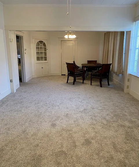 Dining room from living room