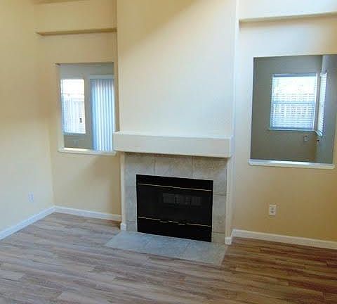 Front room w/double sided fireplace