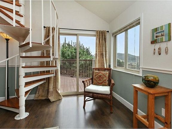living room with fireplace
