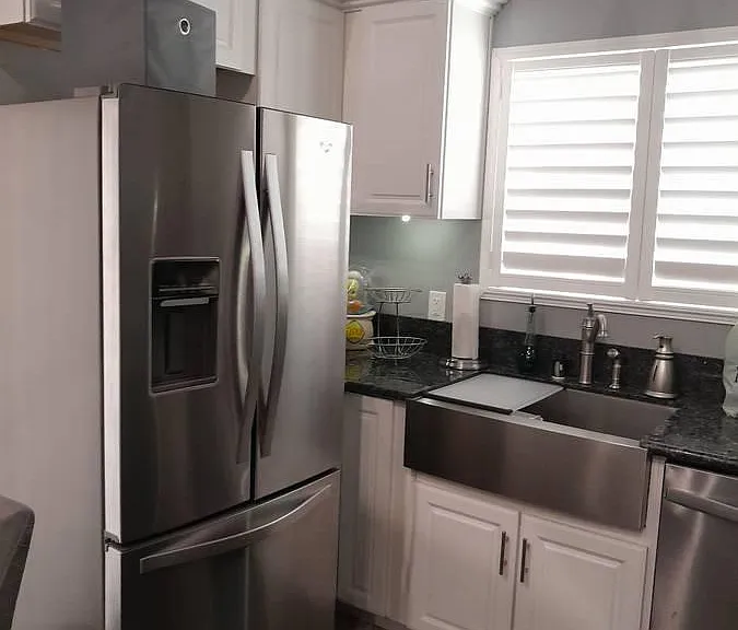 Stainless steel refrigerator