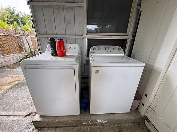 Your own washer and dryer