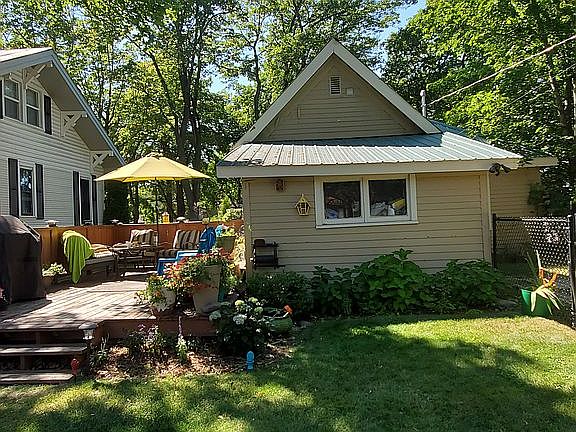 Back of house and deck