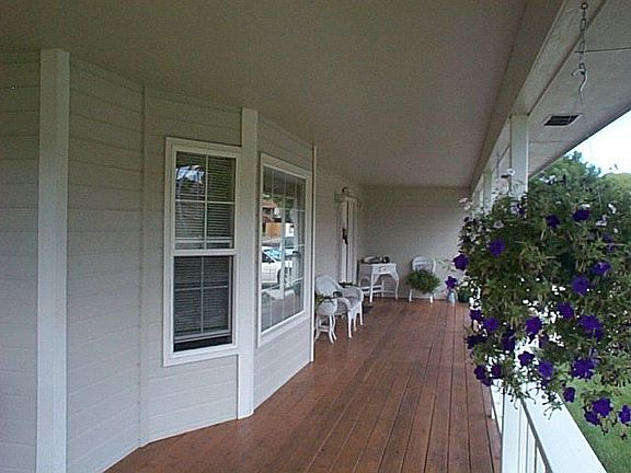 Wrap around deck