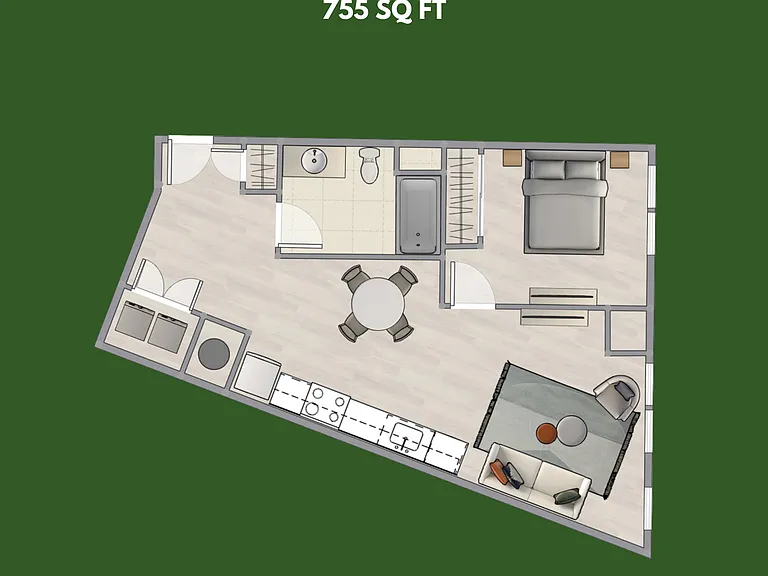 1 Bed/1 Bath 1 Bed/1 Bath