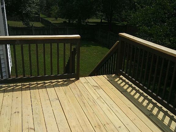 New deck