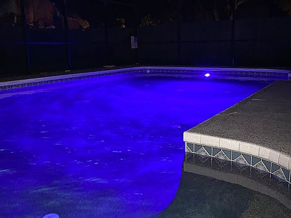 Colored lite pool