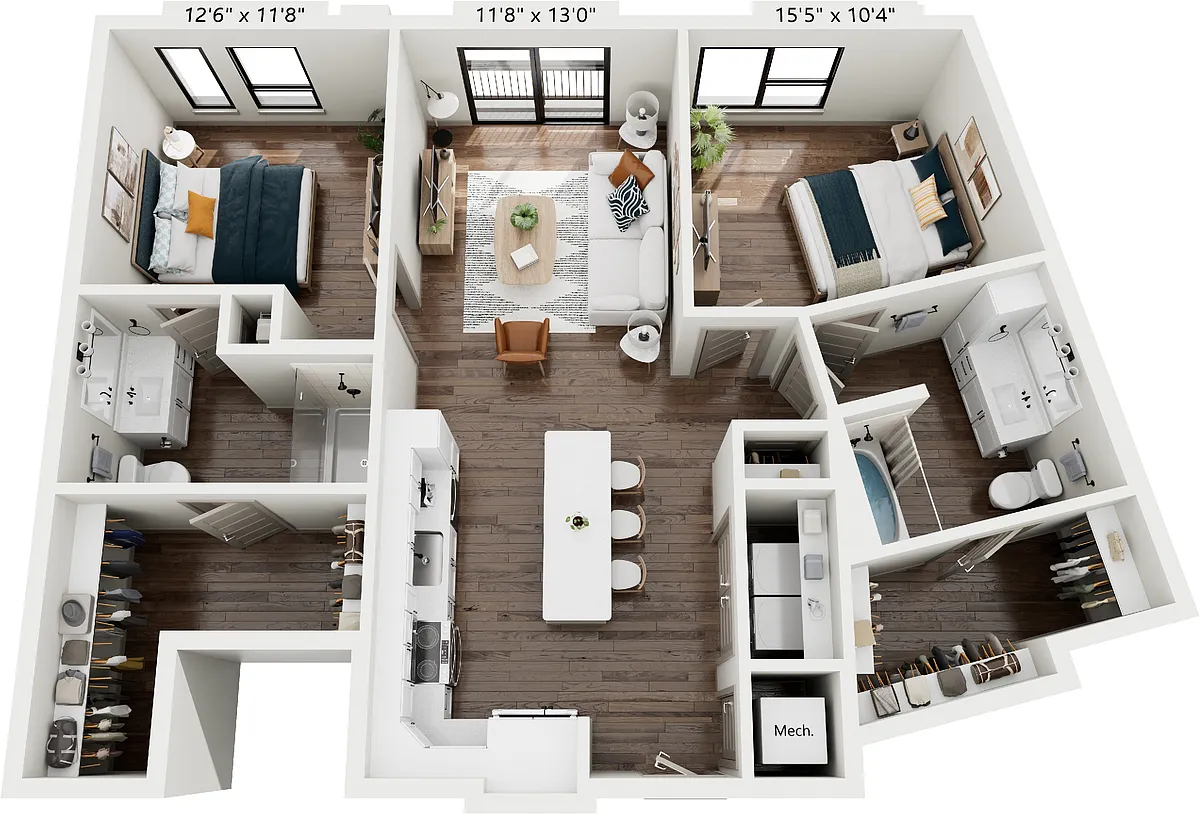 Floor plan B23