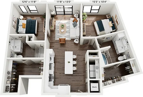 Floor plan B23