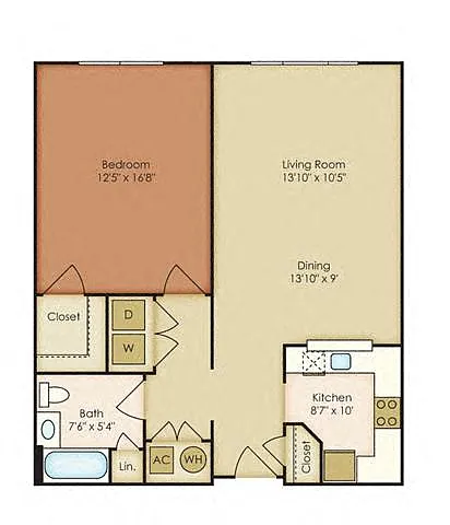Floor plan Whitman