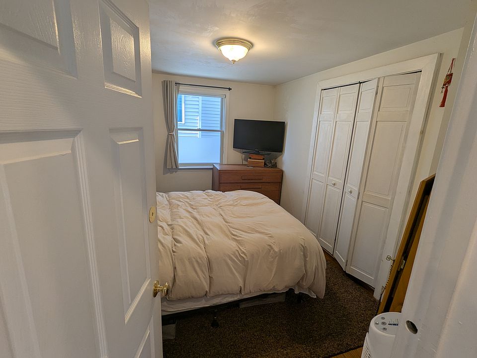 Bedroom with large closet