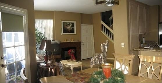 Inside Living Room/Kitchen/Dinning Room