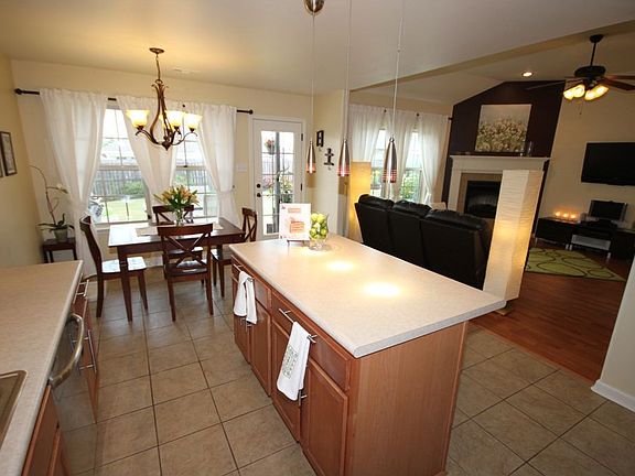 Kitchen Open to Dining & Great Room