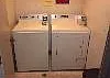 Laundry facilities in building.