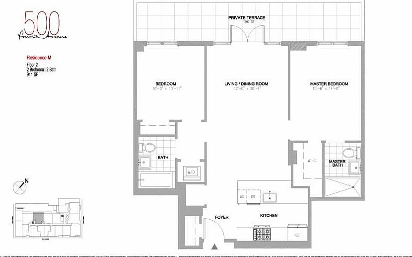 1st image of 500 4th Ave APT 2M