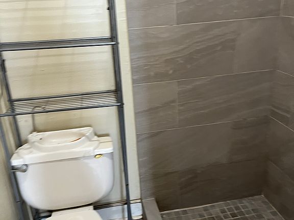 Nice shower in bathroom