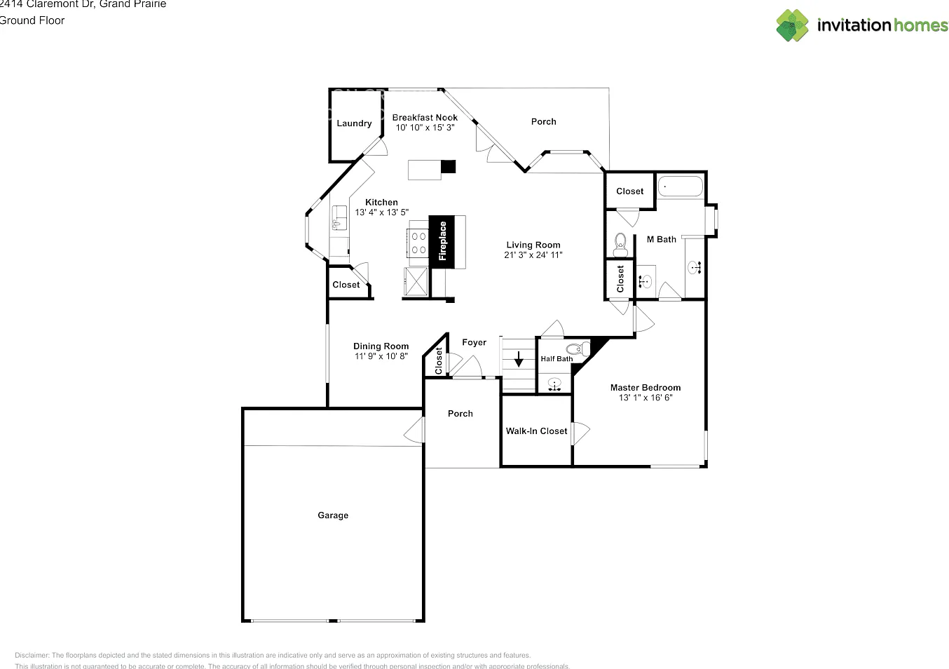 2414 Claremont Dr Grand Prairie, TX 75052 — Photo 2